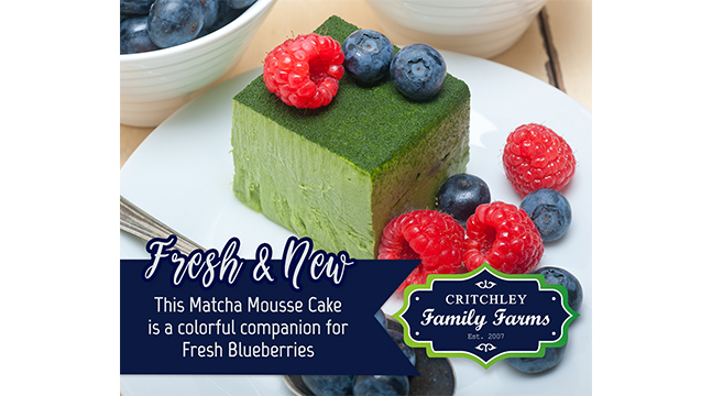 Matcha Mousse Cake – Critchley Family Farms
